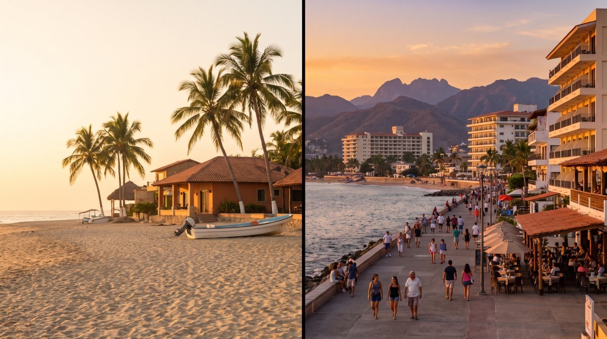 Comparación entre Bucerías y Puerto Vallarta para invertir en terrenos